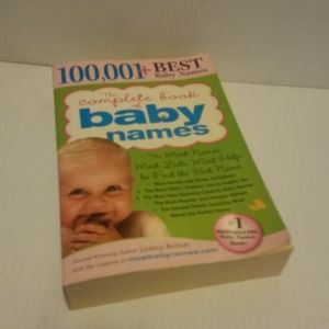 The Complete Book of Baby Names 100,001+ Paperback